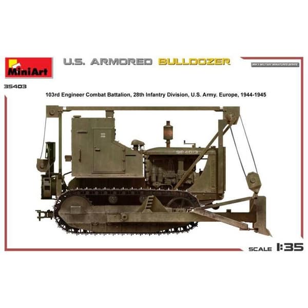 USA BEVÄPNAD BULLDOZER