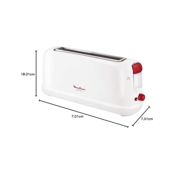 Moulinex LS16011 Brödrost - Avfrostningsfunktion - Vit