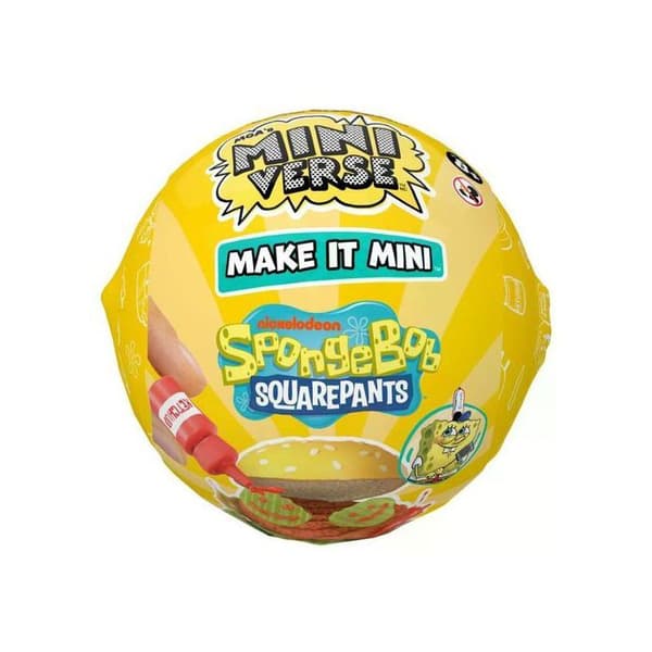 Jouet Miniverse - Samlarset Make It Mini Spongebob miniatyrer i resin DIY