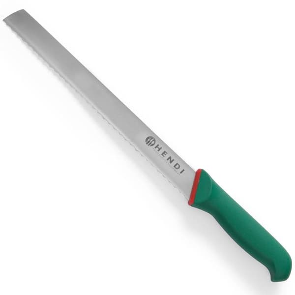Sågad brödkniv Green Line, längd 380 mm - Hendi 843888