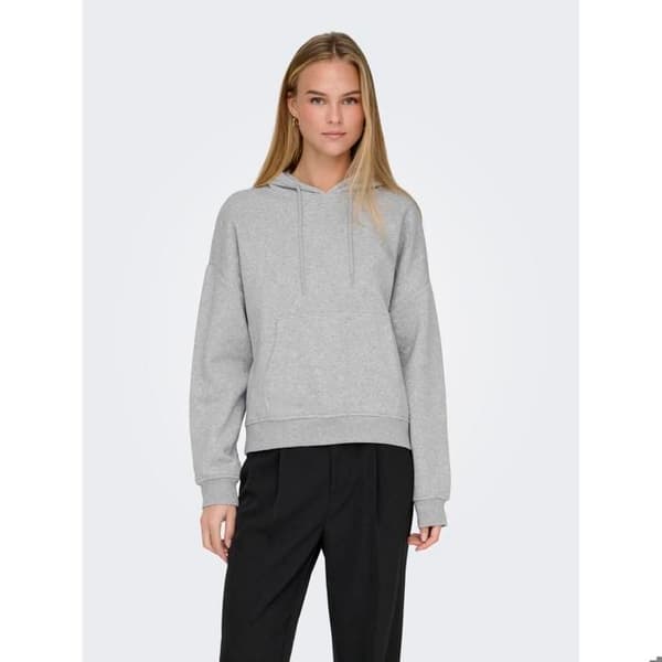 Damsweatshirt med huva Only Life