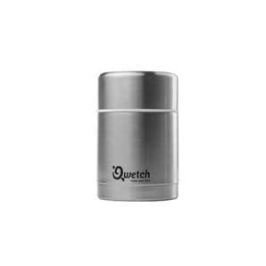 Lunchbox i termo - QWETCH - 500mL - Stål - Cylindrisk - Vattentät