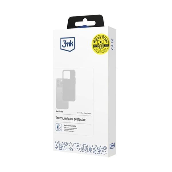Coque 3mk Matt Case för Samsung Galaxy A57 - Svart