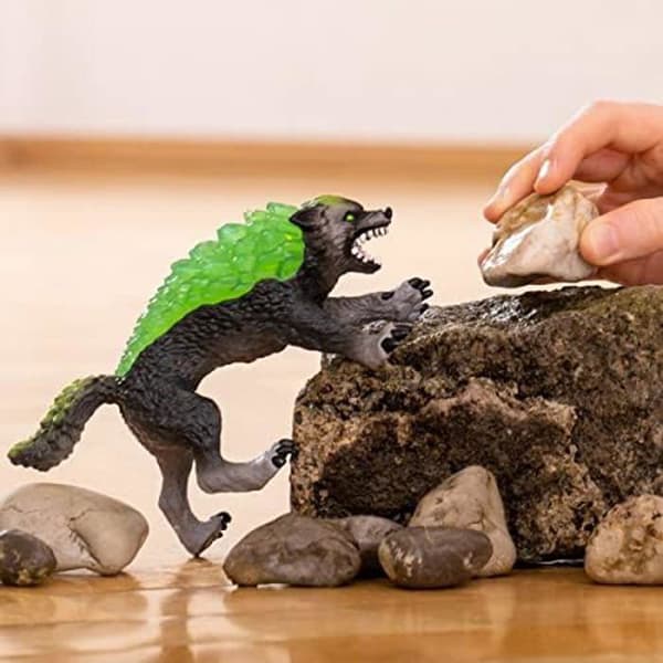 Figurin - SCHLEICH - 70153 - Stenvarg - ELDRADOR VARELSER - 9 x 14 x 7 cm