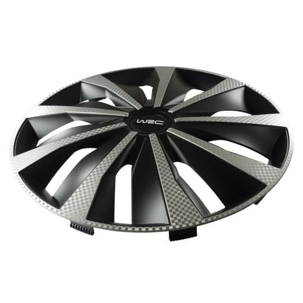 WRC 4 stycken 15" kolfiber-look fälgar