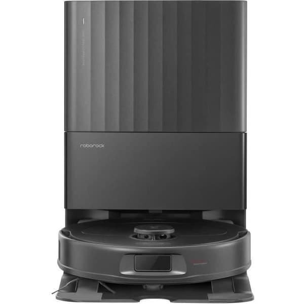 ROBOROCK QRevo Plus Black - Robotdammsugare med station - Utsträckbar mopp - LiDAR PreciSense-navigering