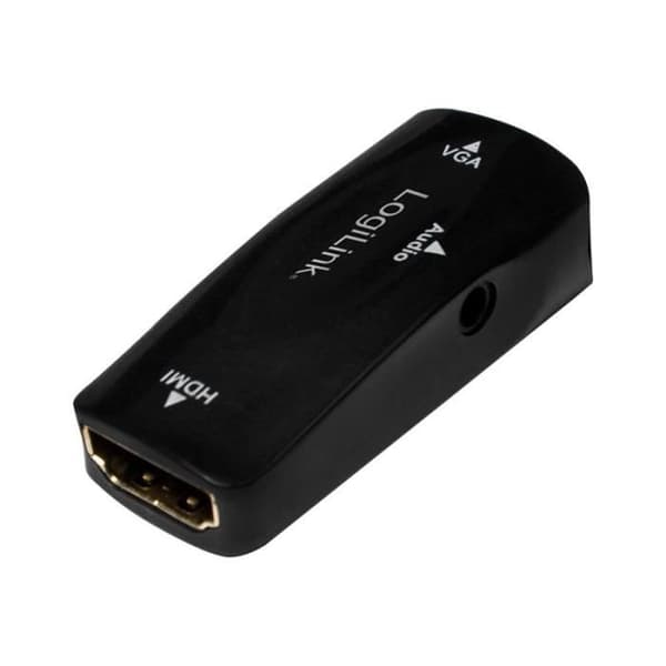 LogiLink HDMI VGA videoomvandlare svart