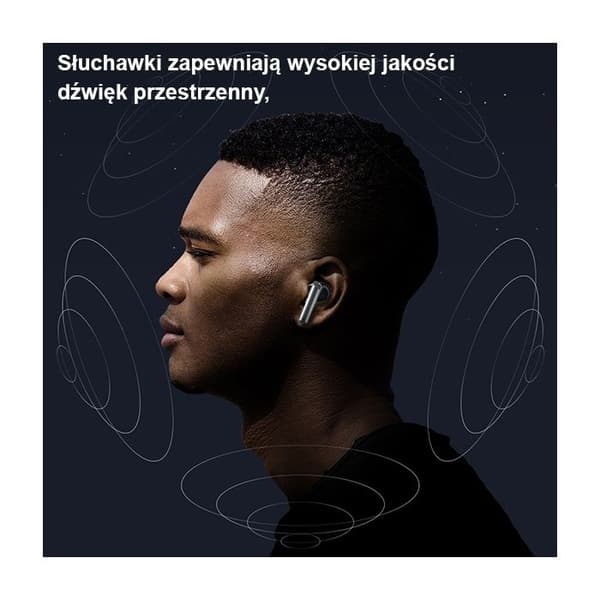 AWEI 5.3 TWS Bluetooth-hörlurar med dockningsstation Svart