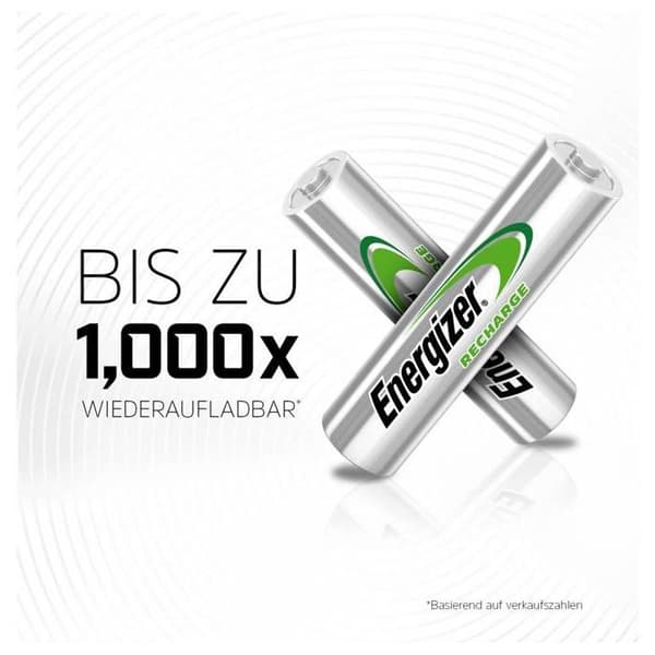 Energizer uppladdningsbart LR6 (AA) NiMH 1.2 V 2 st