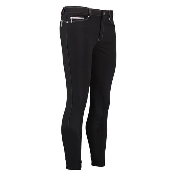 Euro-Star Active mid grip ridbyxor - svart
