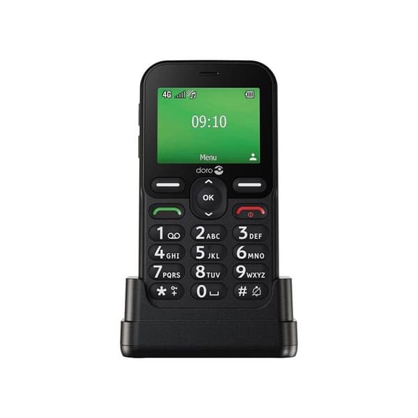 Mobiltelefon Doro Leva E10 2,4” 4G Nano SIM Svart