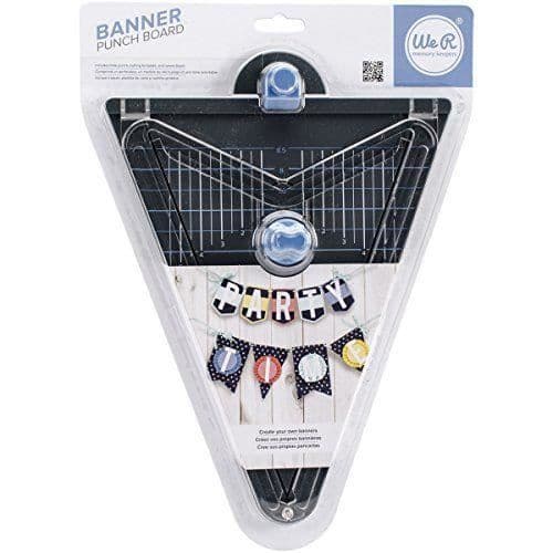 We R Memory Keepers We R Memory Keepers Banner Punch Board - 662565