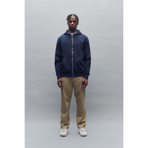 Solid Lenz zip hoodie
