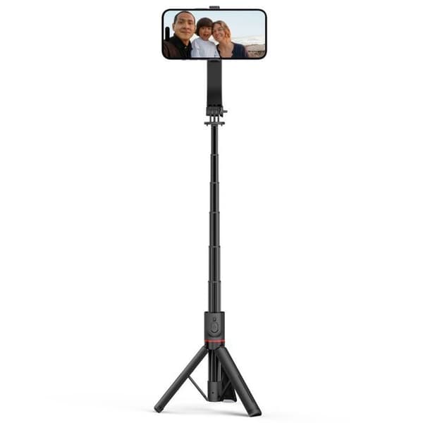 Perche för selfie - Tech-Protect L04S - Svart - Stativ ingår - Inbyggd Bluetooth