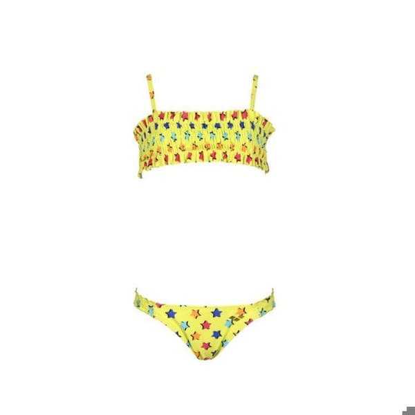 Bikini 2 delar bandeau flicka Arena Bandea Allover