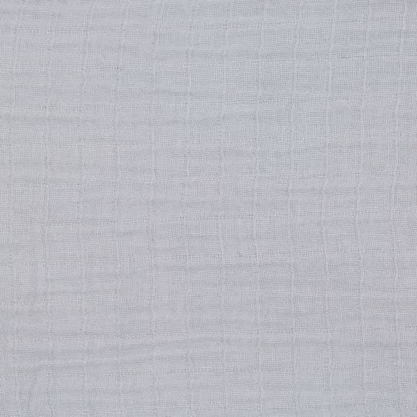 Lång mousselin - LÄSSIG - Set om 2 - 120 x 120 cm - 100% bomull - Blå
