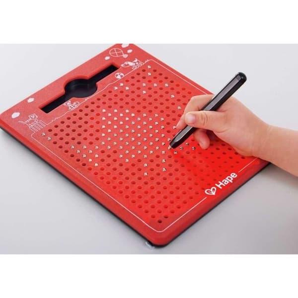 Röd magnetisk ritplatta