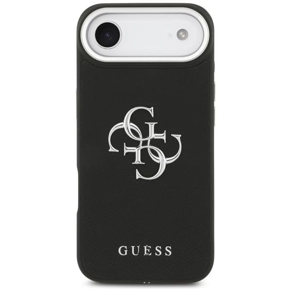 Coque Guess Hardcase 4G Grained Big Logo för iPhone Air - Svart