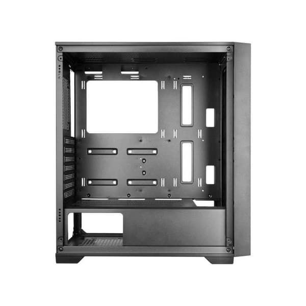 PC-chassi ATX - MARS GAMING - MC-Wood - Träpanel - Härdat Glas - Optimalt Kylsystem