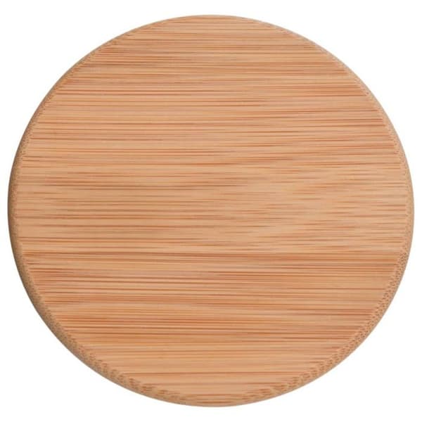 vidaXL Glas Förvaringsburkar Bambu Lock 4 st 1200 ml