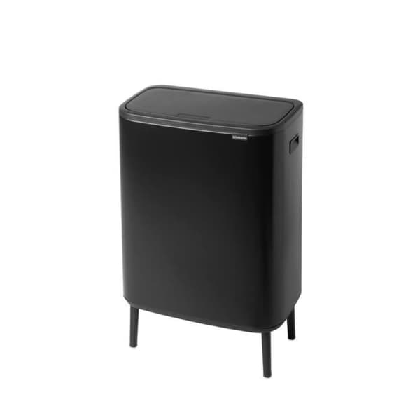 BRABANTIA Bo Touch Bin Hi 2 hinkar 2 x 30 L Svart