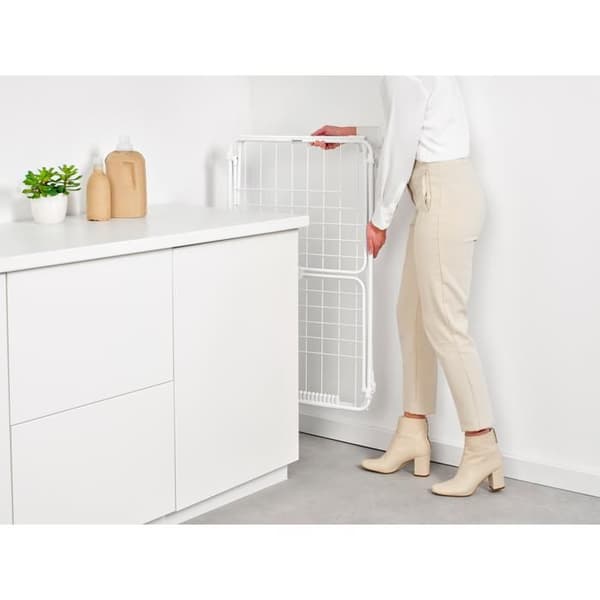 Brabantia Torkställning HangOn Too, 18 meter - Vit