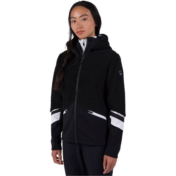 Rossignol Wispile dam full zip fleece skidjacka