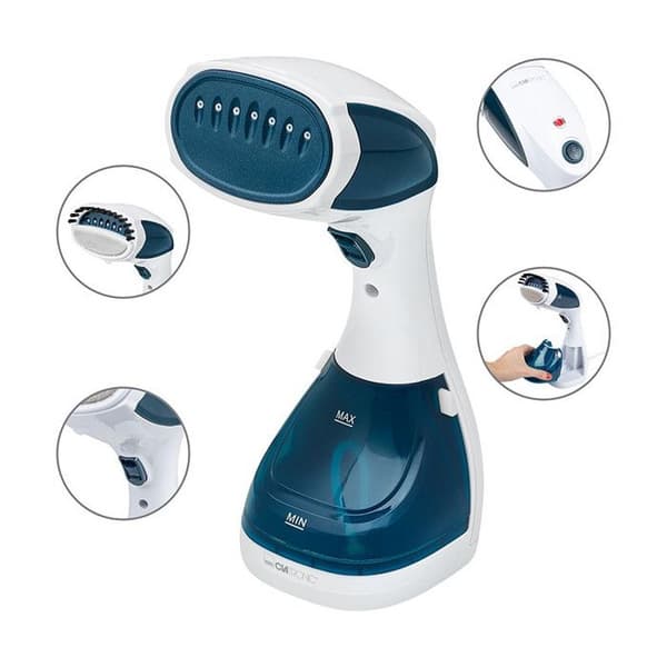 Dampnåttrare Clatronic DB 3717 vit, blå 1100 W