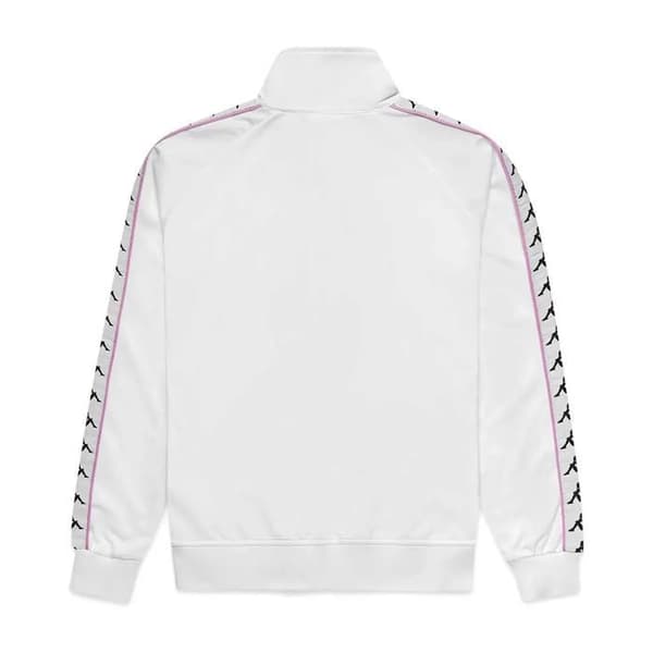 Kappa Wanniston damtröja - vit/rosa prism