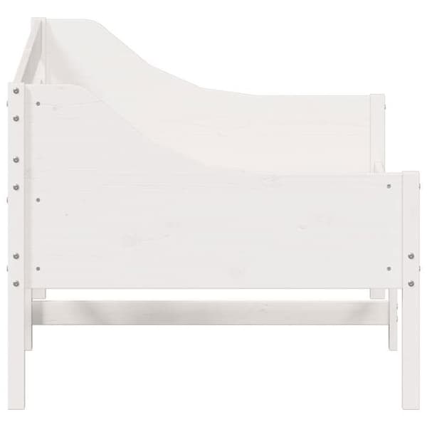 vidaXL Sängsoffa, Bäddsoffa, Gästsäng, Möbler för Vardagsrum Sovrum Vardagsrum, Modern, Vit 80x200 cm 842827