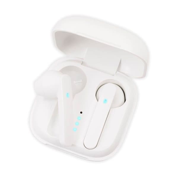 Reflex Active REF-3000LITE-WHT — TWS Bluetooth 5.0 in-ear hörlurar Vita, 20h med fodral