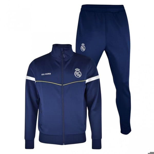 Set med träningsoverall Real Madrid junior N29 6 år marinblå - 100% polyester
