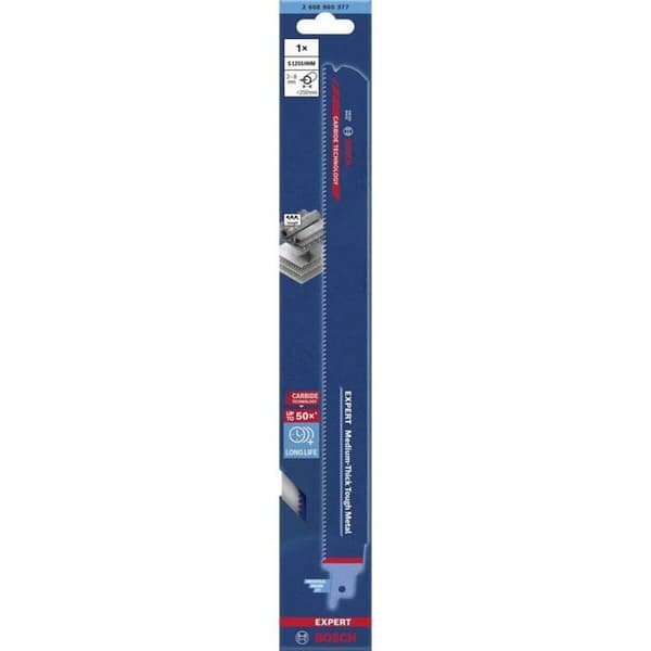 Sågblad - BOSCH - S 1255 HHM - 300 mm - Karbid - HCS