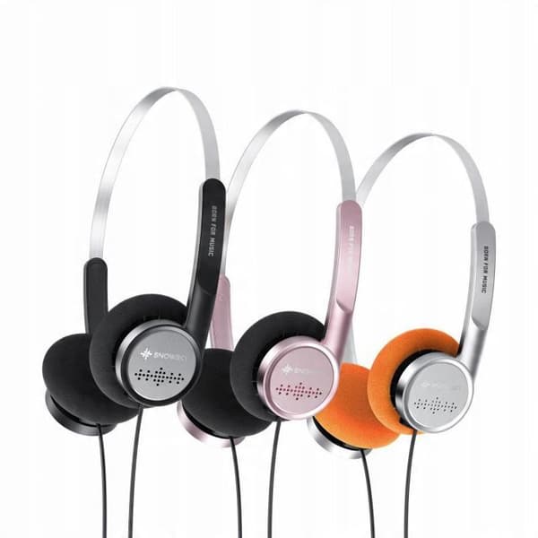 Hörlurar - Fiio SNOWSKY WIND - silver - Retro-stil över örat hörlurar