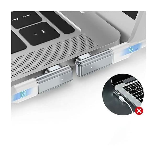 Magnetadapter - BELINE - DAC BLNAM01 - USB-C - 100 W - Silver