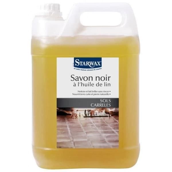 Starwax svart tvål - 5 l burk