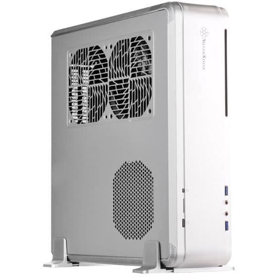 Mini-ITX PC-chassi - SilverStone - SST-FTZ01S - Silver - Premium - Kontor