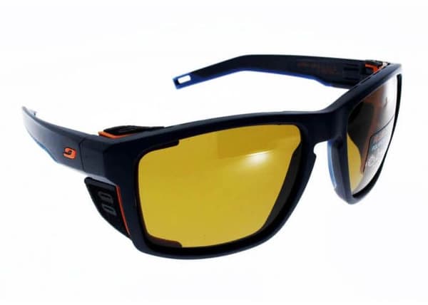 Solglasögon - JULBO - Shield - Blå - Orange - Polariserad