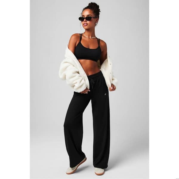 Fabletics Cloud Jersey byxan med vida ben för kvinnor