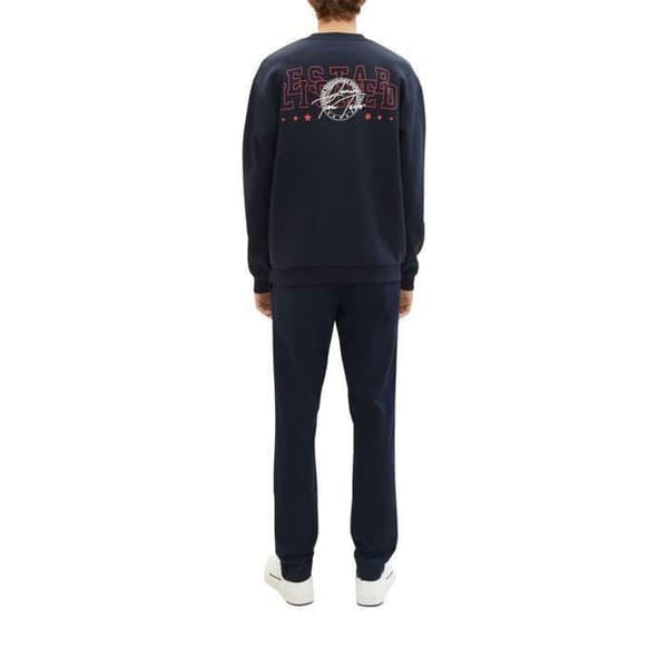 Chinos TOM SKräddarbälte Captain Blue