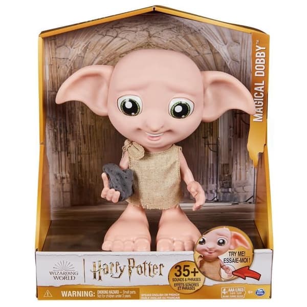 Harry Potter - Interaktiv DOBBY-figur - 20 cm - Wizarding World