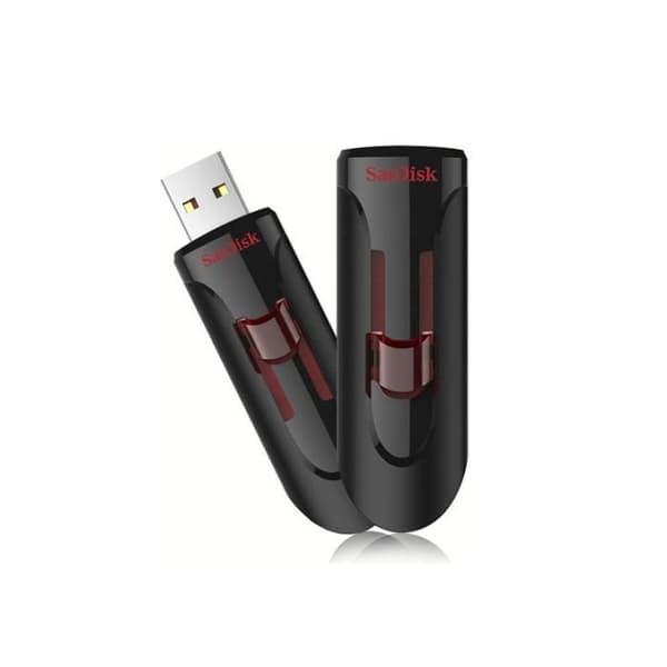 USB-minne - SanDisk - Cruzer Glide - 32 GB - USB 3.0 - Svart