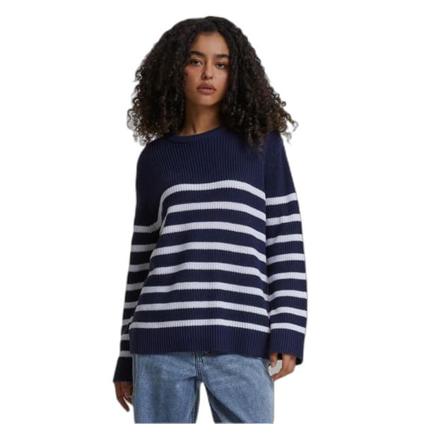 Randig tröja dam Urban Classics Rib