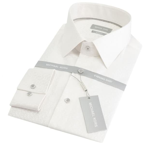 Slim skjorta Michael Kors MK Jaquard