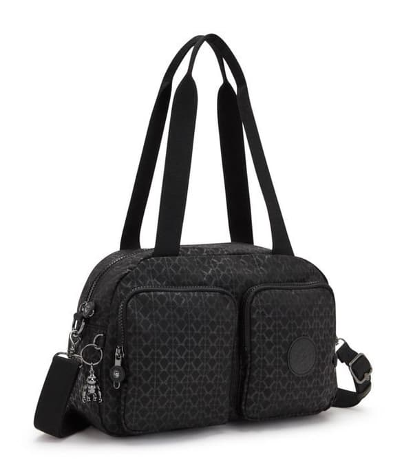Crossbody axelväska - Kipling - Cool Defea Medium - Svart - 100% polyamid - 434 g