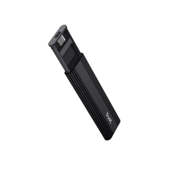 Trust 25806 Extern SSD M.2 Svart 4TB USB-C 10Gbit/s