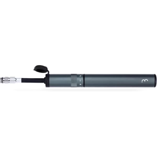 BBB Samurai BMP-50 cykelpump - Minipump - Grå - Maxtryck 9 bar