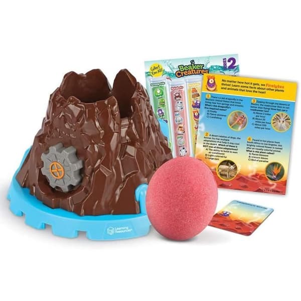 Lärresurser - Beaker Creatures Jet Erupting Volcano - LER3827