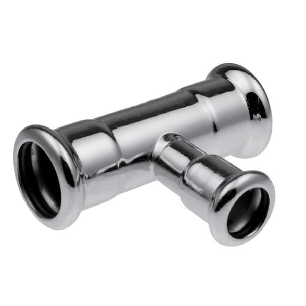 Té reducer i kolstål 35X22X35 - 5 stycken