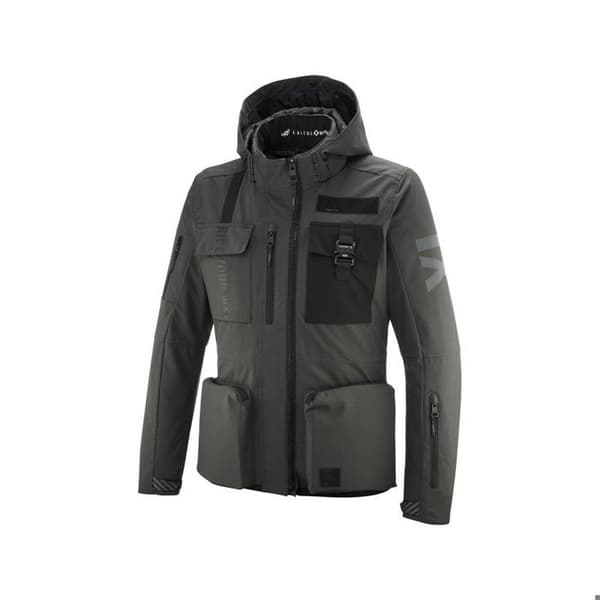 Motorcykeljacka Ixon Darkrise - antracit/svart